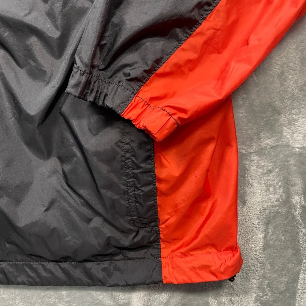 Columbia Oregon State Beavers Packable Raincoat Mens Black Orange Good Hooded L - Picture 5 of 16